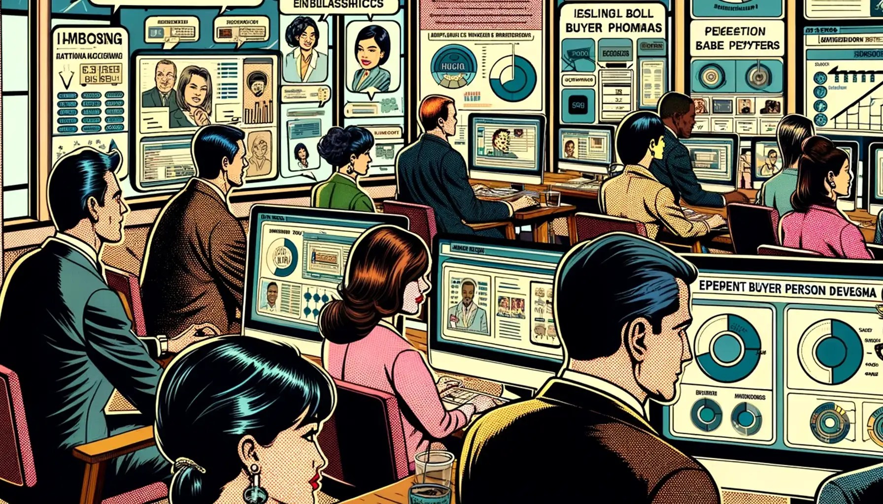 Buyer Persona Development Content Marketing Services - 8K Ocean Designs for Desktop